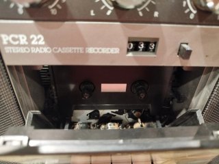 Telefunken PCR 22 Radio Cassette Casette averiado.