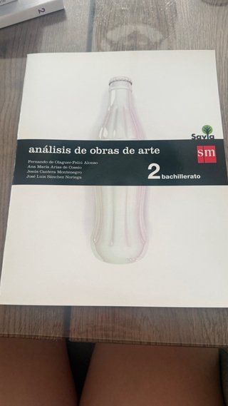 libro de análisis de obras de historia del arte