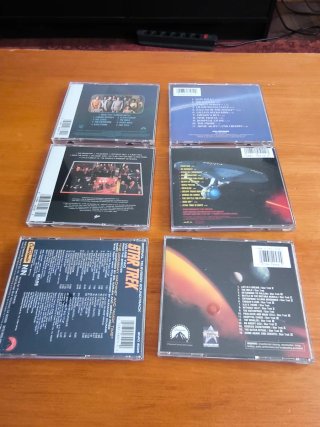 Varios CDs Star Trek