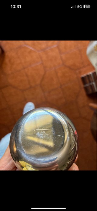 Servizio da caffè in metallo