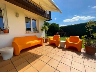 Conjunto Muebles Jardín Naranja Tokyo pop