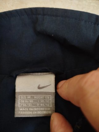 Chaqueta Nike Azul y Blanca