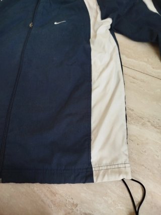 Chaqueta Nike Azul y Blanca