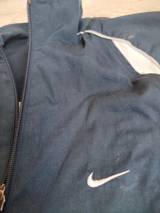Chaqueta Nike Azul y Blanca