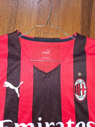 Maglia AC Milan Theo 19 match issued/worn