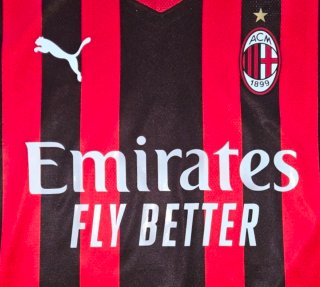 Maglia AC Milan Theo 19 match issued/worn