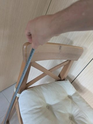 Taburetes de madera Ikea (2 unidades)