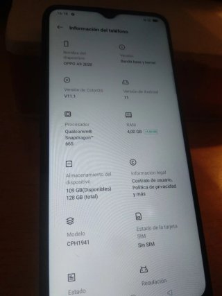 OPPO A9 Teléfono Móvil