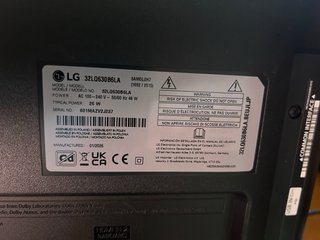 Smart TV LED LG 32 Negro - Nueva