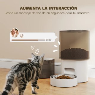 Dispensador comida y agua