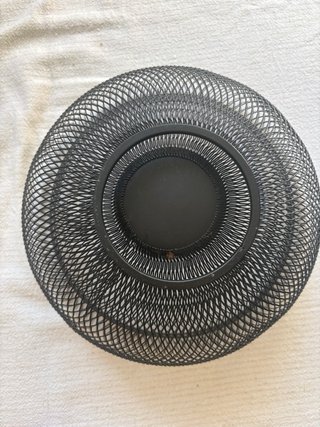 Frutero Metálico Negro rejilla Maisons du monde