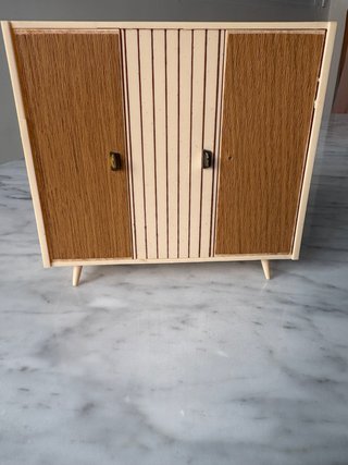 Muebles Casa Muñecas Mid Century 1:12