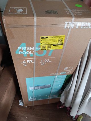 Piscina Intex Desmontable 457x122cm Nueva