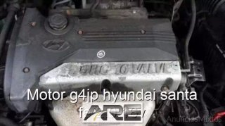 Motor g4jp hyundai santa fe 2.0 16v r_65505