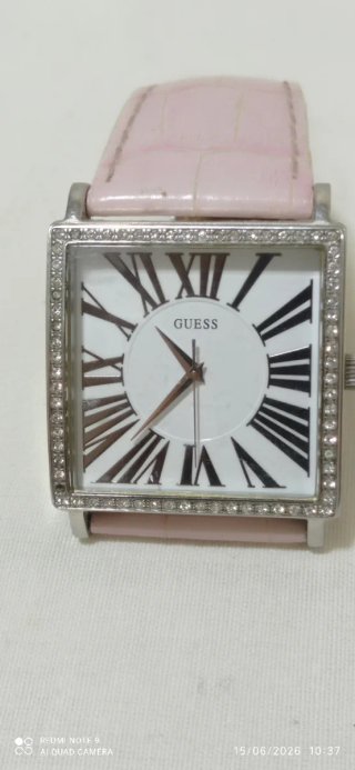 Reloj Guess Mujer Rosa y Plateado