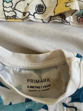 Lote Ropa Bebé Niño Camisetas y Peto