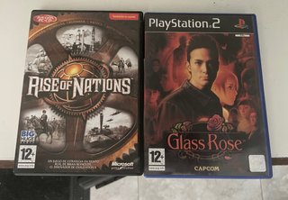Rise of Nations y Glass Rose PS2 PC