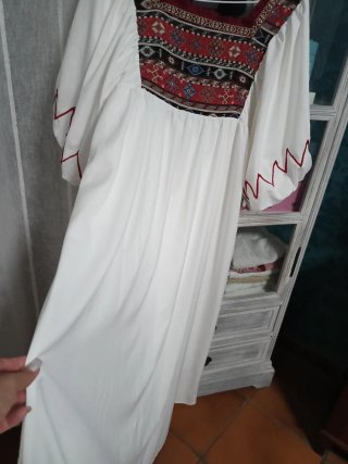 Vestido Boho Chic Multicolor Talla Única
