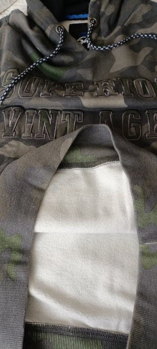Sudadera capucha camuflaje Superior Vintage tM
