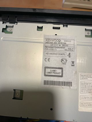 Pantalla Kenwood para Coche
