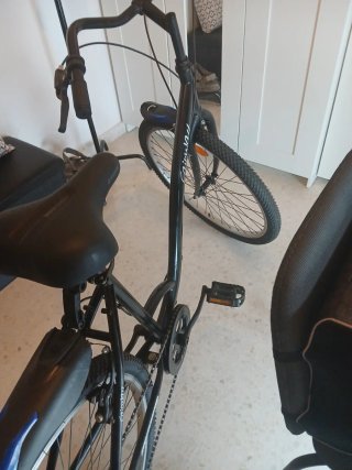 Bicicleta Paseo Fairway Negra