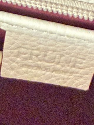 Bandolera prémium de piel en color marfil de Prüne