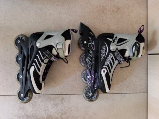 Patines en línea RollerBlade casi nuevos. Talla 40