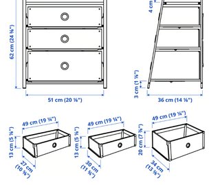 Mueble Organizador IKEA