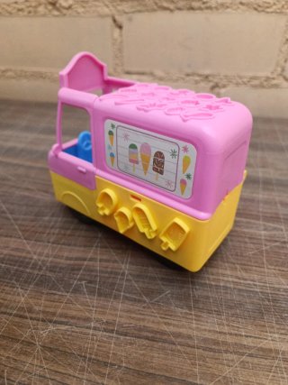 Camión de helados Peppa Pig con moldes