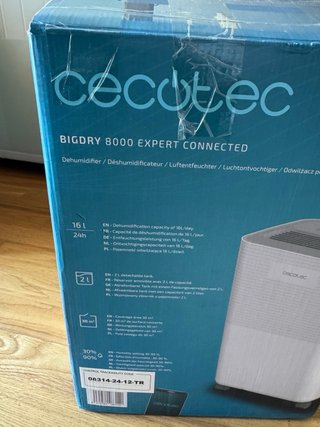 Cecotec BigDry 8000 Deshumidificador