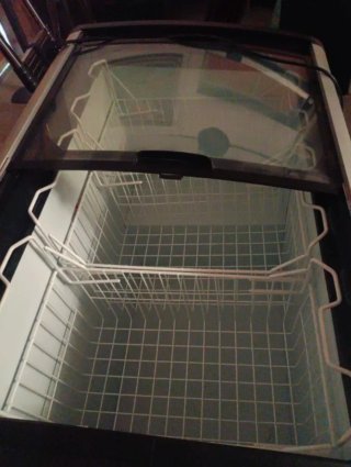 Nuevo Congelador Horizontal con Tapa de Cristal
