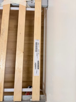 Cama Matrimonial IKEA Blanca