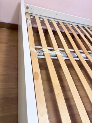 Cama Matrimonial IKEA Blanca