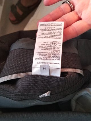 Chaqueta traje gris Calvin Klein