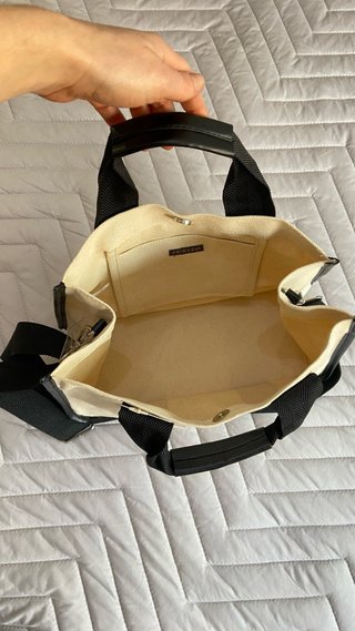 Bolso Primark Beige y Negro Nuevo