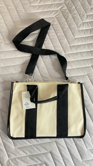 Bolso Primark Beige y Negro Nuevo