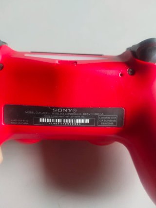 Mando PS4 Inalámbrico Rojo