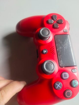 Mando PS4 Inalámbrico Rojo