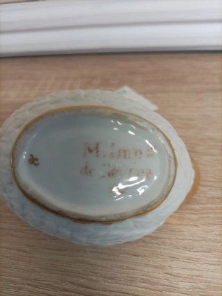 Salsera Sevres Cisne Dorada