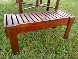 Conjunto Muebles Jardín Madera DIY
