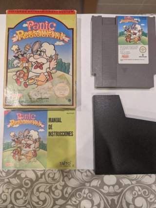 Panic Restaurant Nintendo NES