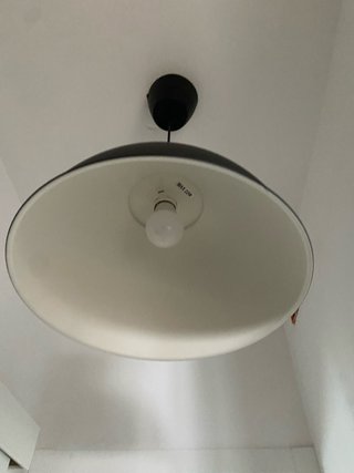 Lámpara de techo IKEA SKURUP negra