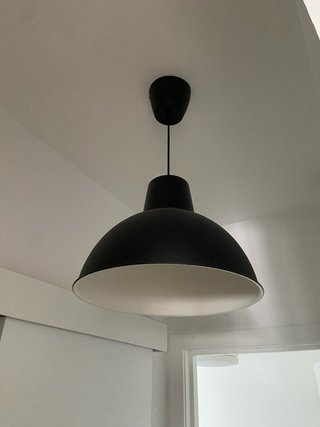 Lámpara de techo IKEA SKURUP negra