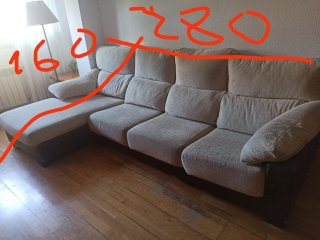 Urge por mudanza solo esta semana,Sofá chaiselongu