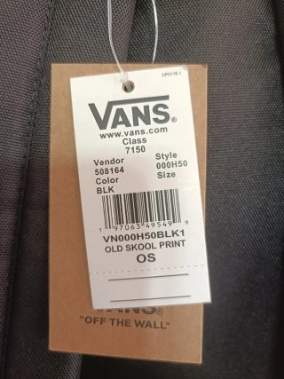 Mochila Vans Negra