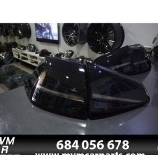 Pilotos Traseros Golf 7 Full Black Dinámicos