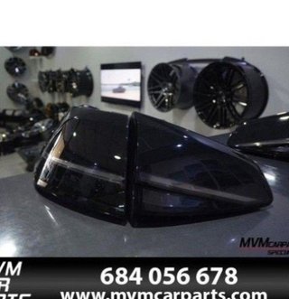 Pilotos Traseros Golf 7 Full Black Dinámicos