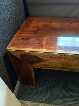 Mesa de centro de madera