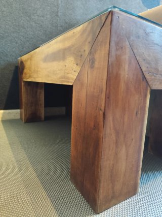 Mesa de centro de madera