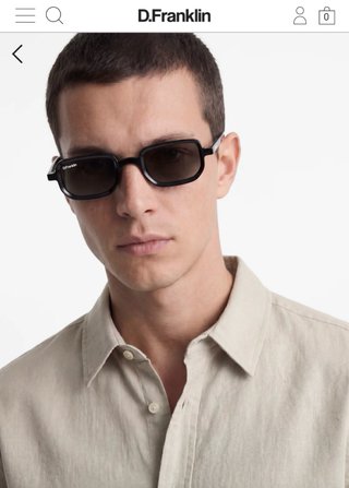 Gafas de Sol D.FRANKLIN JIGGY BLACK / BLACK UNISEX